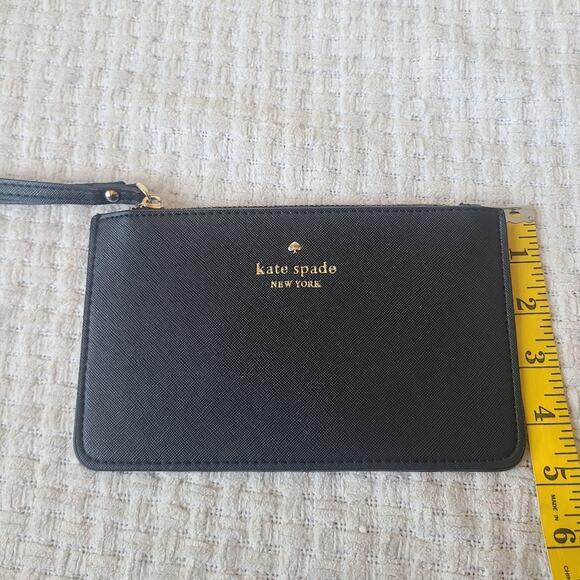 Kate Spade New York Black Leather Wristlet - Picture 7 of 7